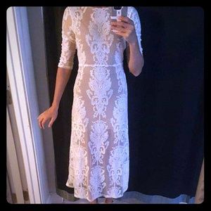 White Lace Dress
